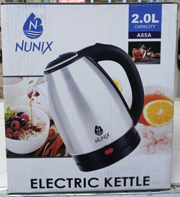 Nunix stainless kettle A85A 2litres