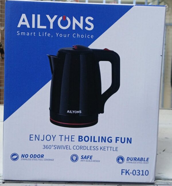 Ailyons kettle 2.2 litres
