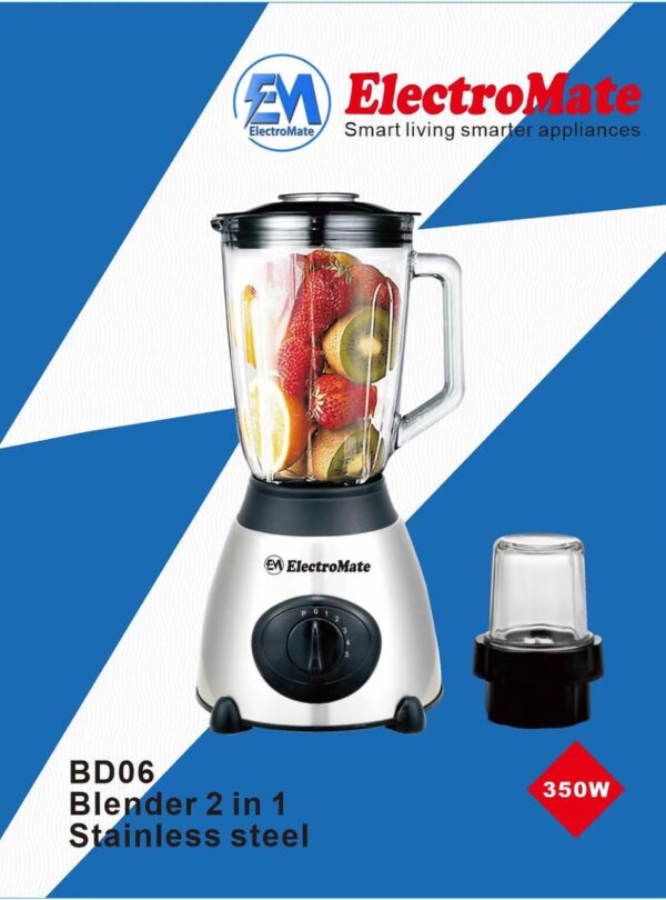 Electromate Stainless Blender – 350W