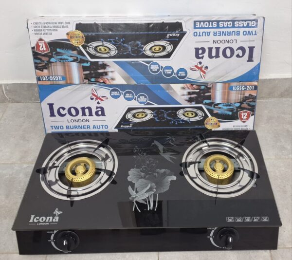 Icona Glass Top Burner