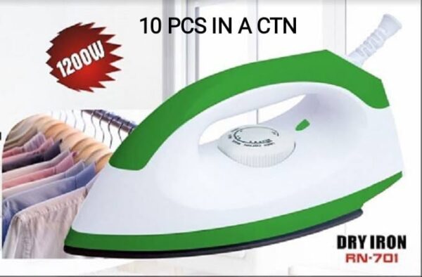 Rashnik RN- 701 1200W Electric Dry Iron Box