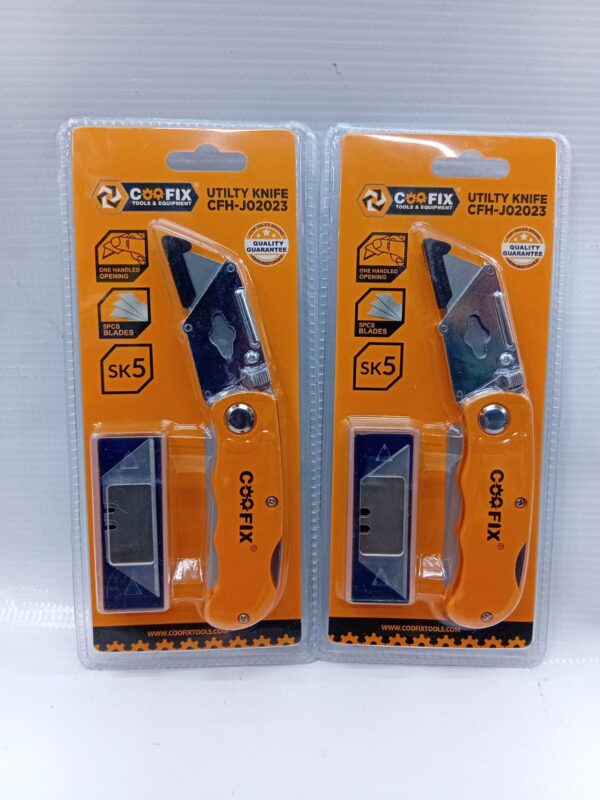 Coofix Utility Knife with 5 Blades