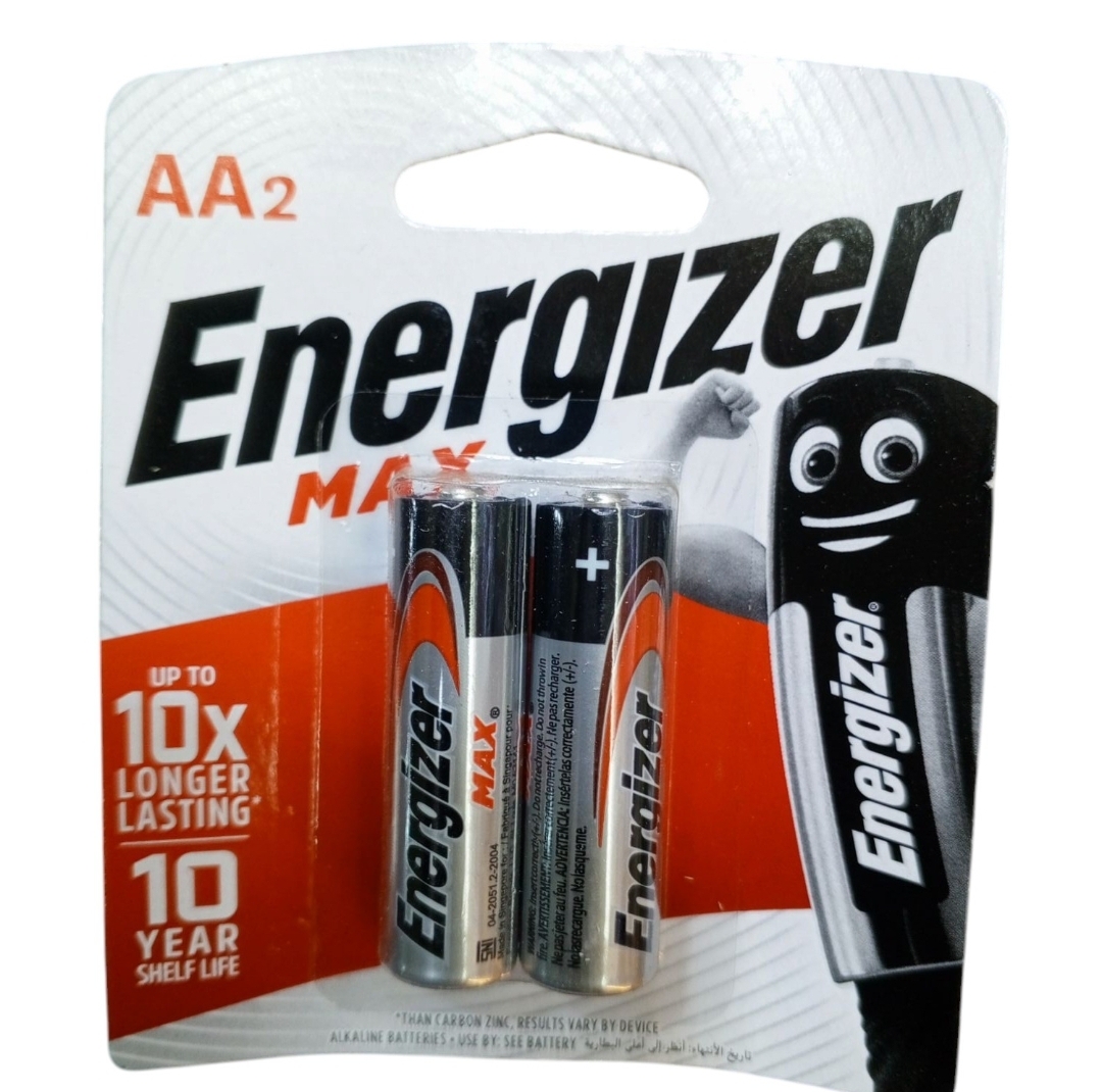 Energizer MAX AA Batteries – 2 Pack